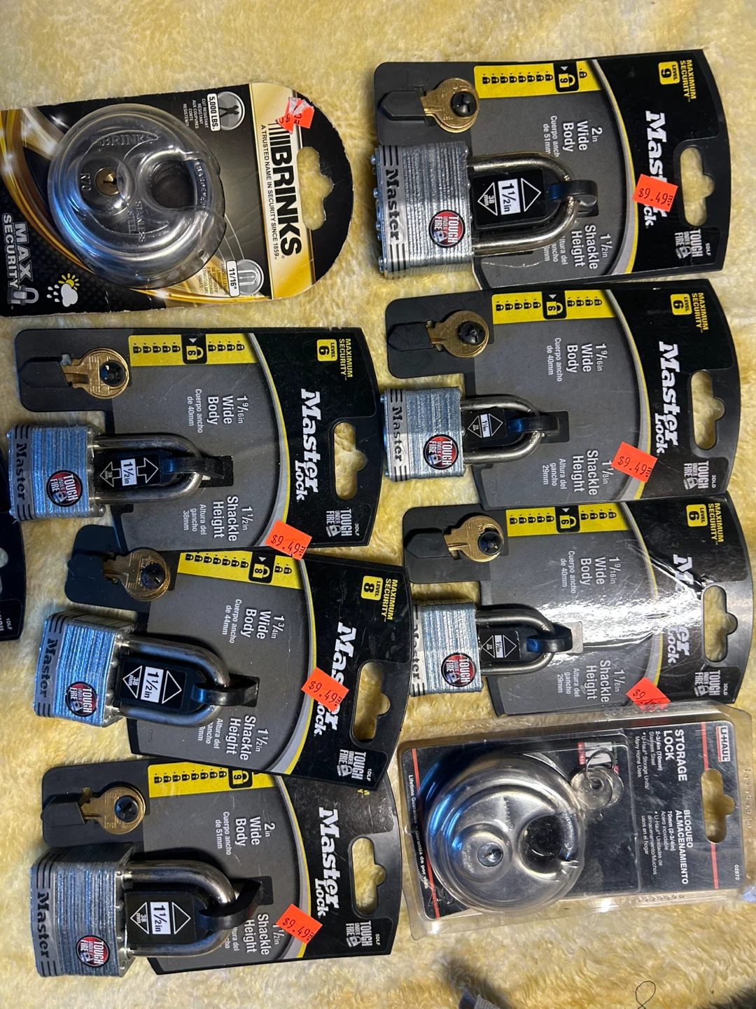 Master Lock Padlocks - New in Package! - photo 2