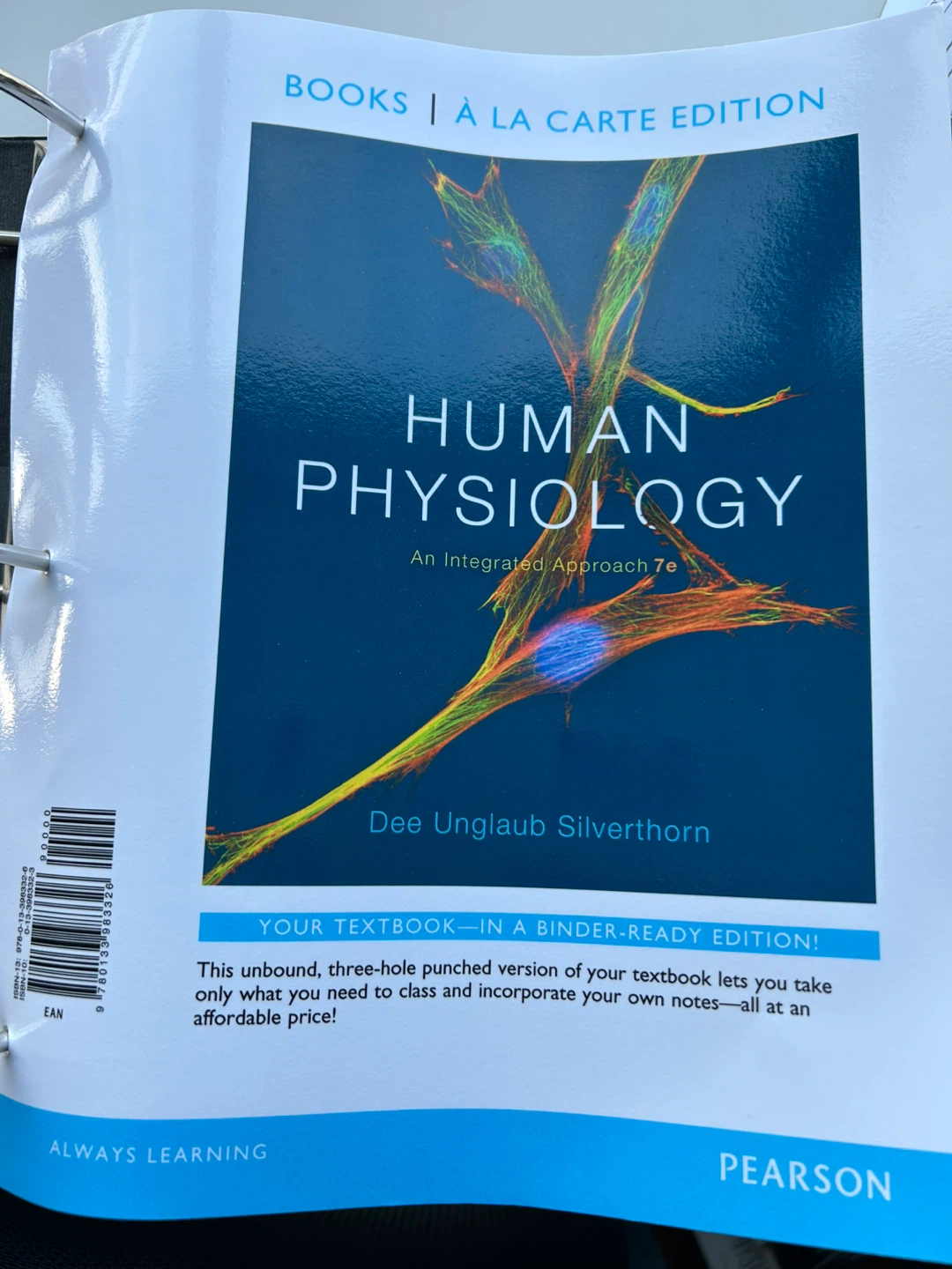 Human Physiology Textbook by Dee Unglaub Silverthorn