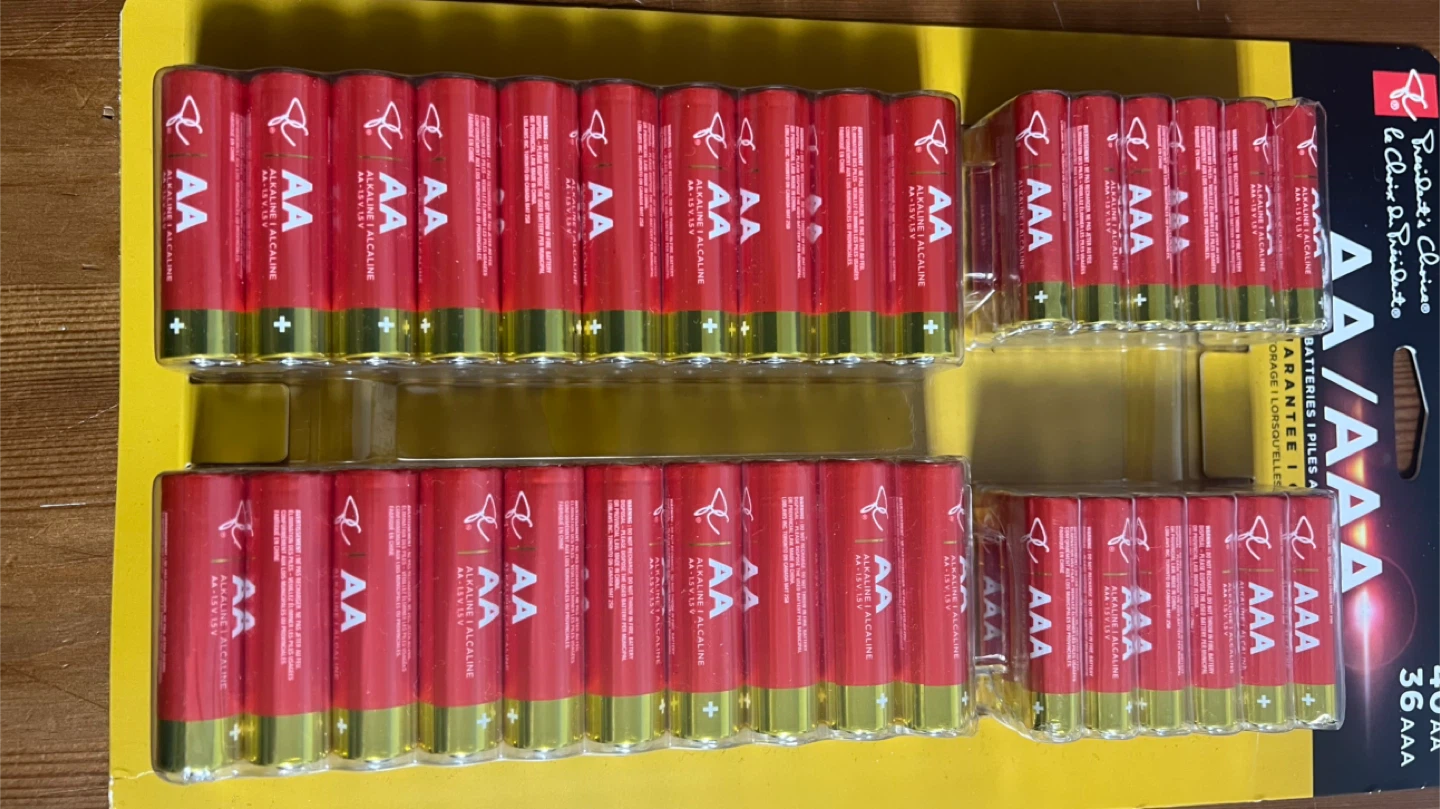 President's Choice AA/AAA Batteries - 76 Pack