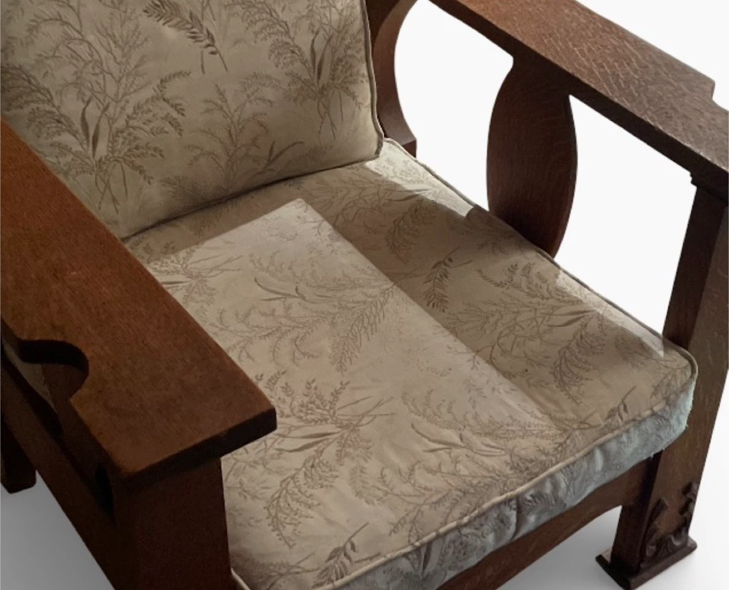 Antique Arts & Crafts Mission Style Chair - photo 2