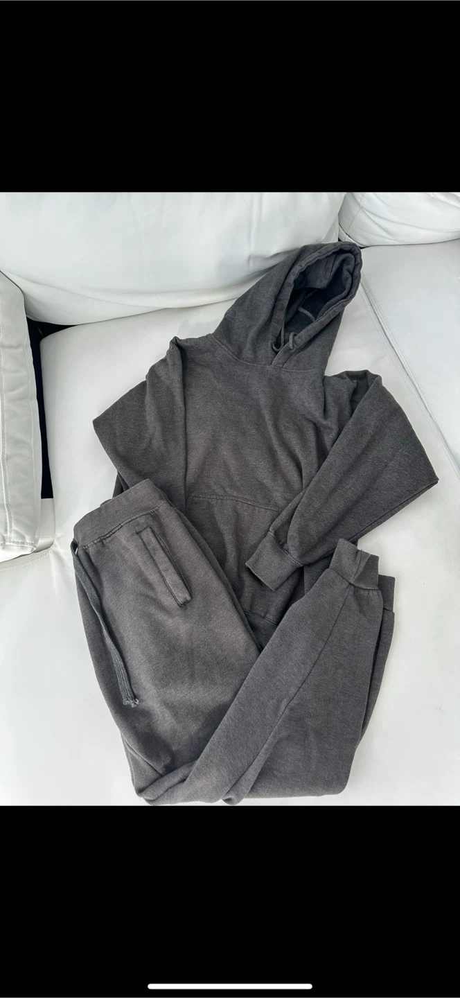 Black Fashion Nova Hoodie & Jogger Set