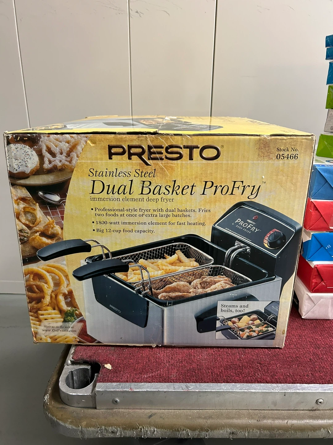 Presto Dual Basket ProFry Deep Fryer