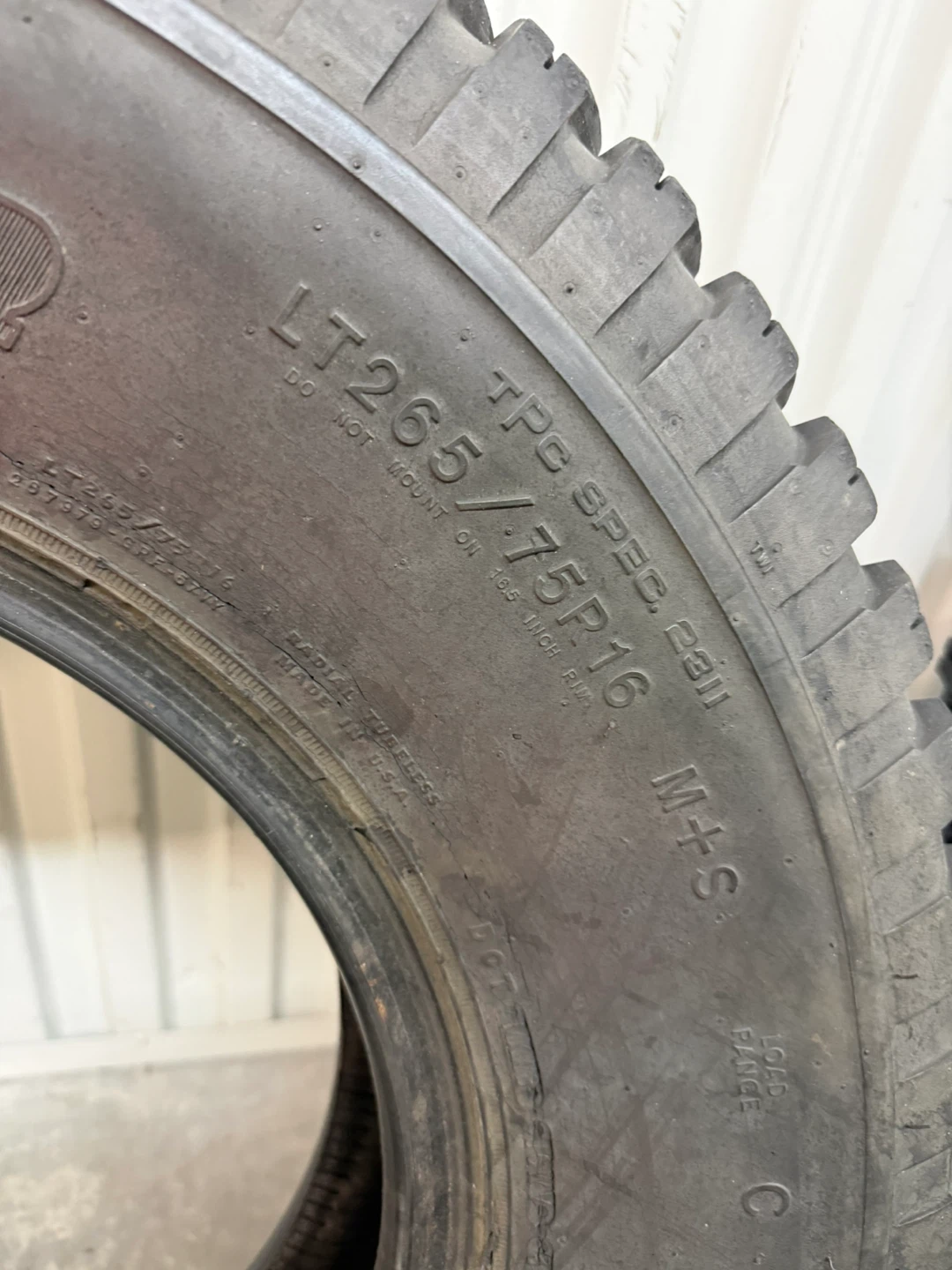 Goodyear Wrangler TD LT265/75R16 Tires - photo 2