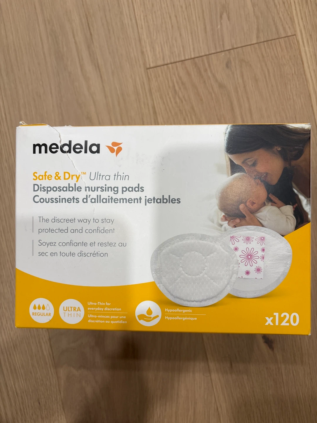 Medela Safe & Dry Ultra Thin Disposable Nursing Pads x120