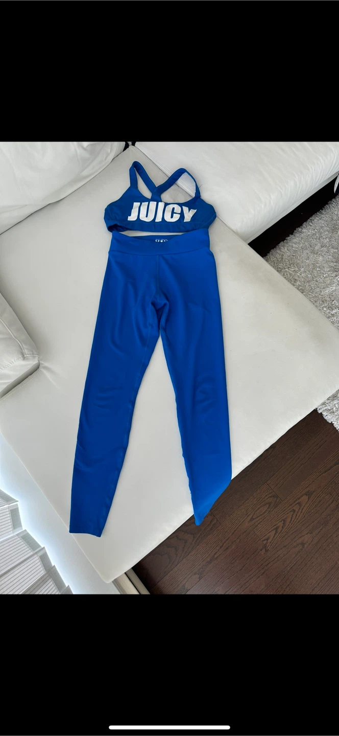 Juicy Couture Blue Activewear Set