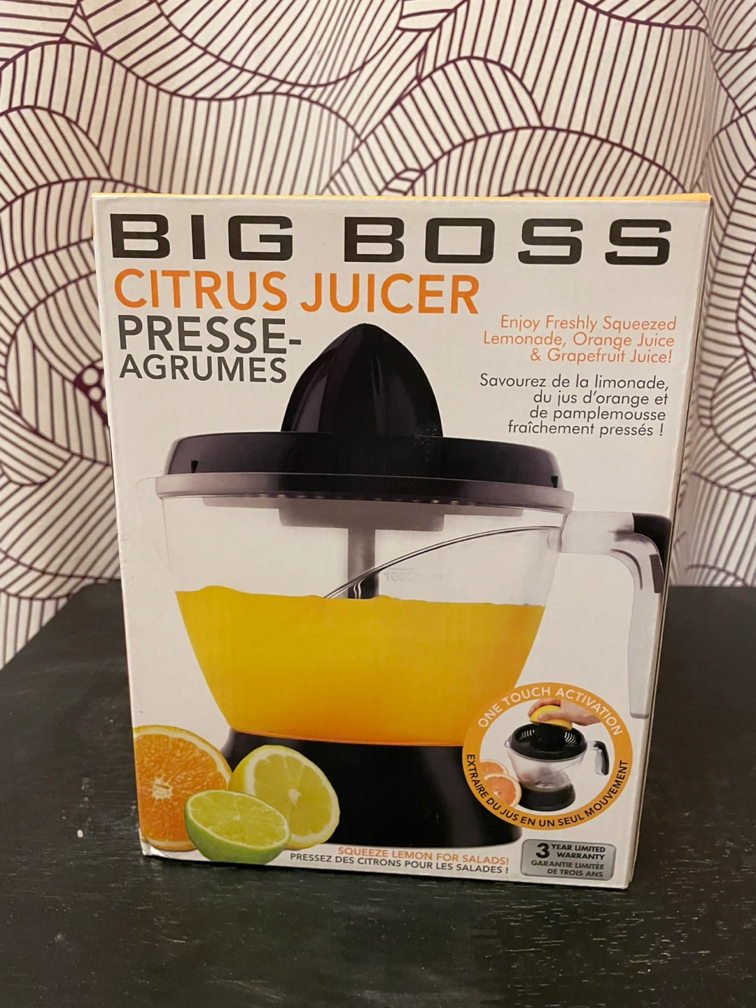 Big Boss Citrus Juicer - New in Box