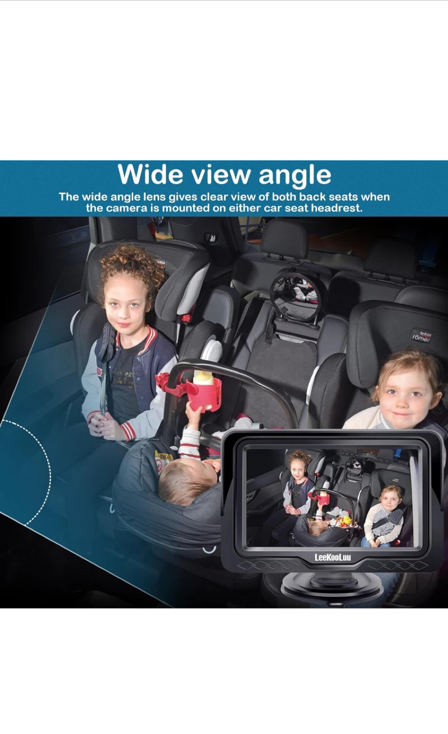 New LeeKooLuu LK12 Baby Car Camera - photo 3
