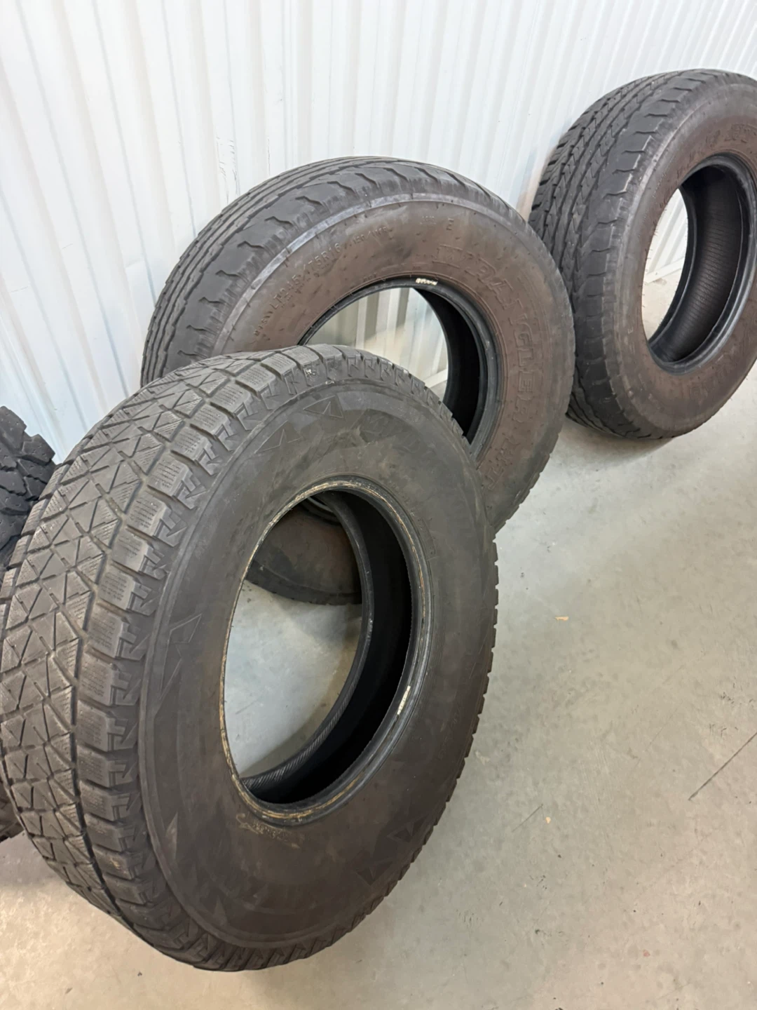 4 Goodyear Wrangler LT245/75R16 Truck Tires - photo 3