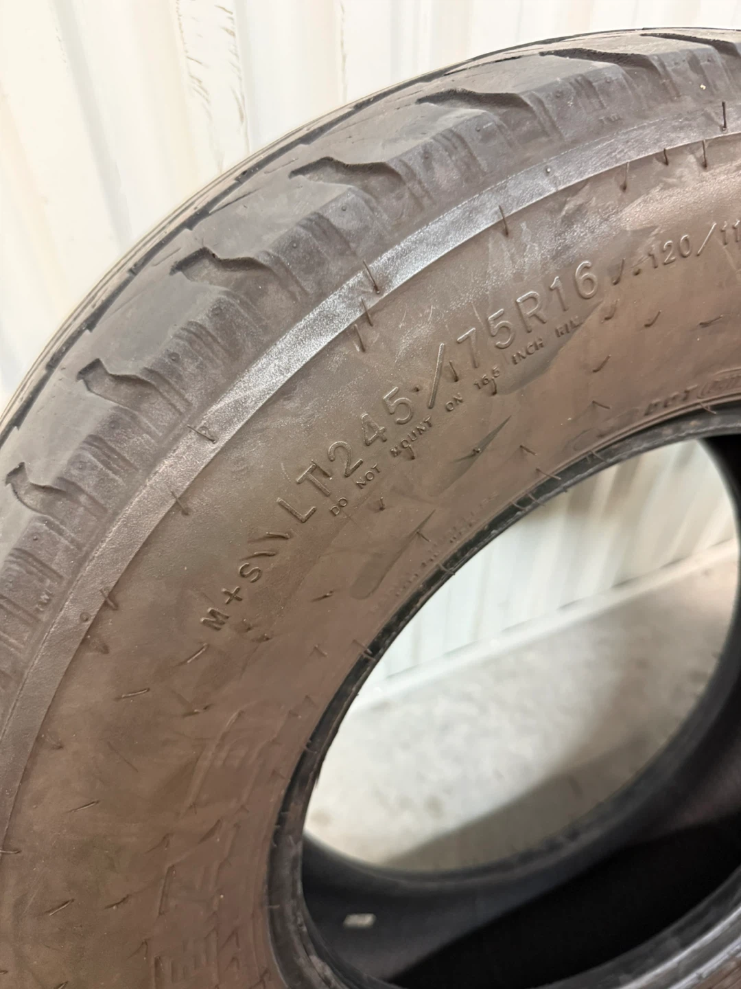 4 Goodyear Wrangler LT245/75R16 Truck Tires - photo 4