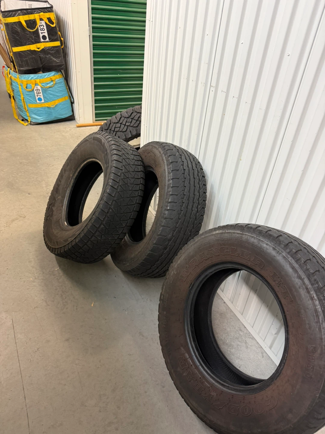 4 Goodyear Wrangler LT245/75R16 Truck Tires - photo 5