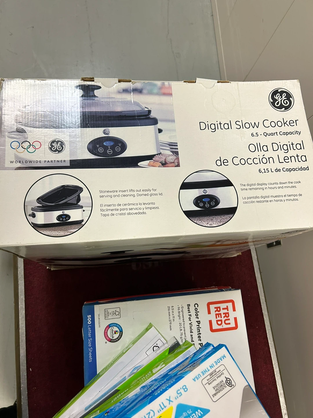 GE 6.5-Quart Digital Slow Cooker - New in Box! - photo 2