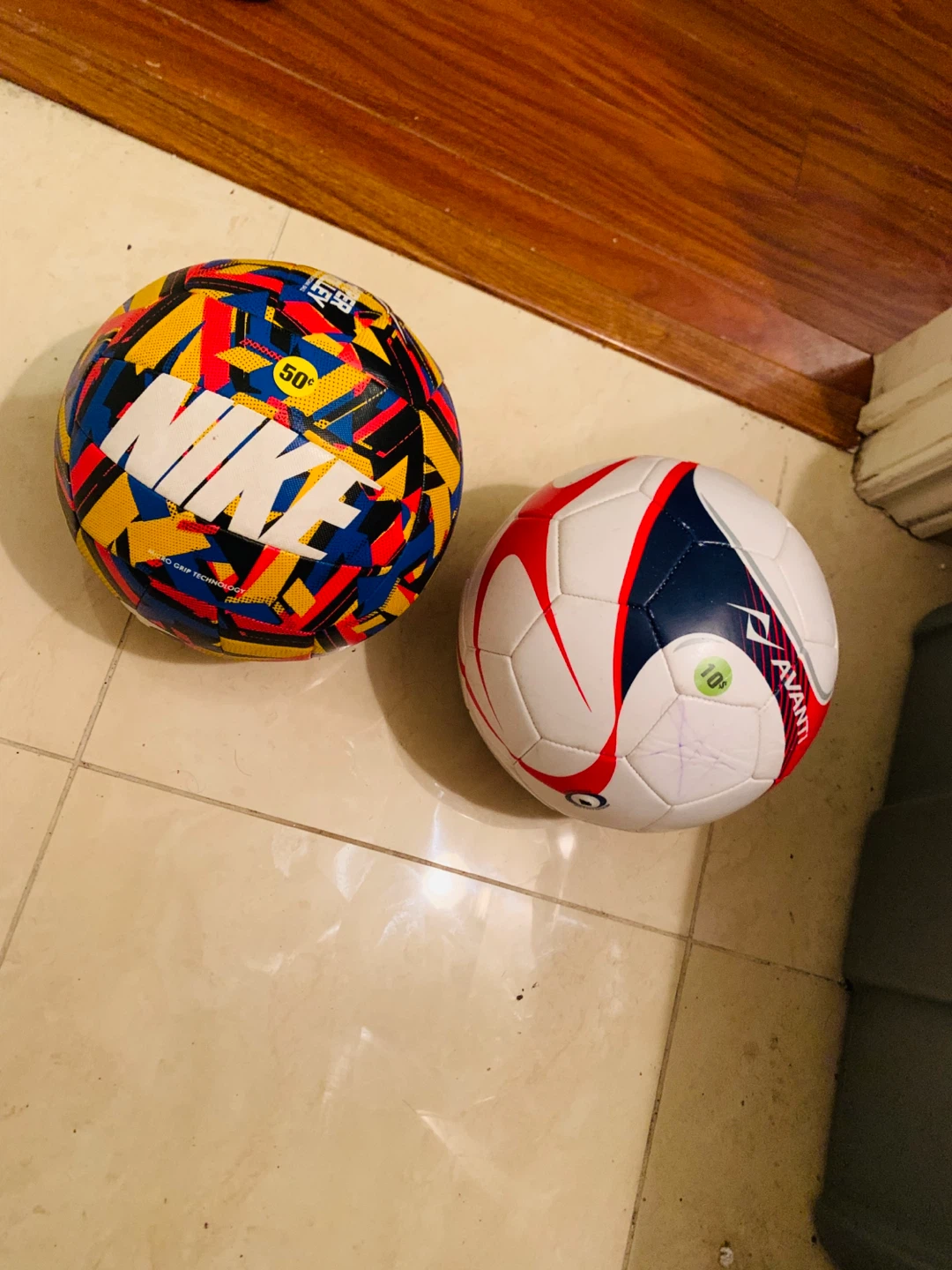Nike & Avanti Soccer Balls