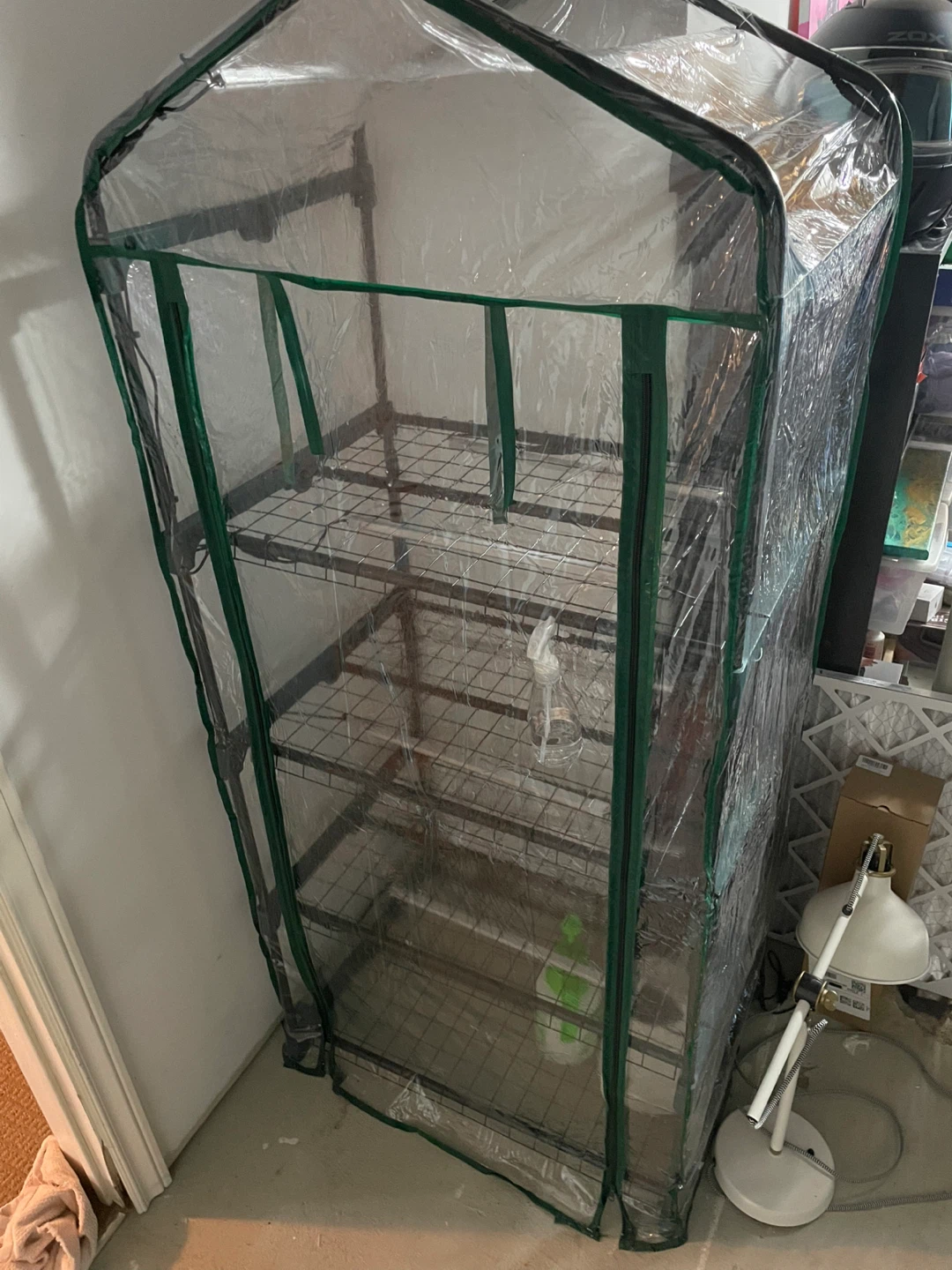 Portable Greenhouse with Shelves