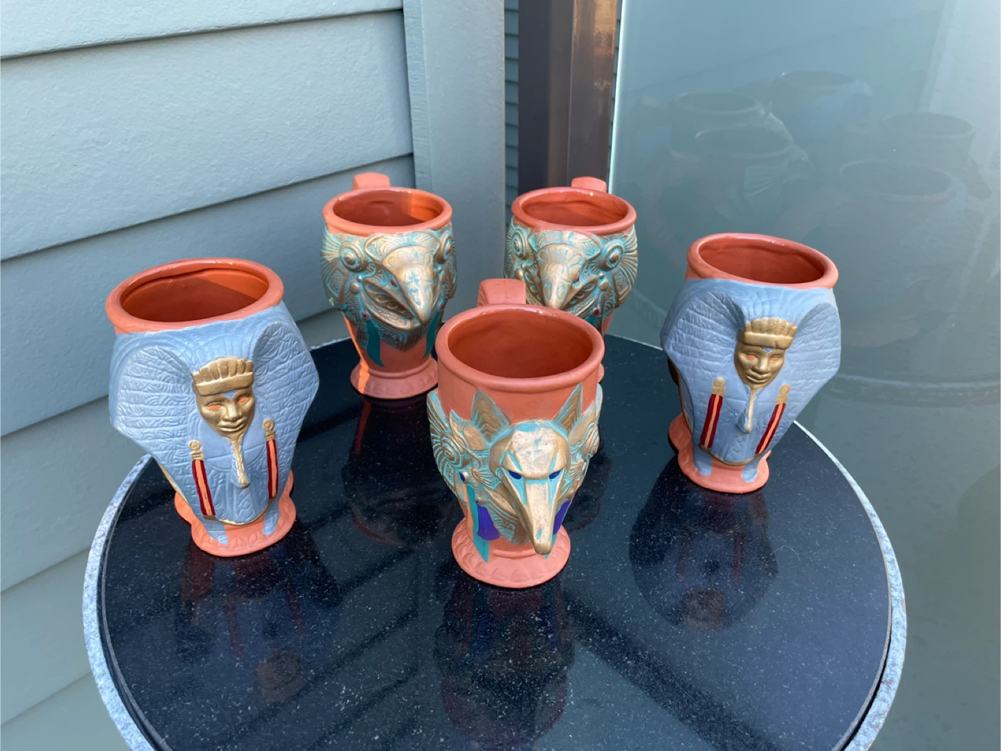 Stargate sg1 Ra Horus Anubis Mugs Set 1994