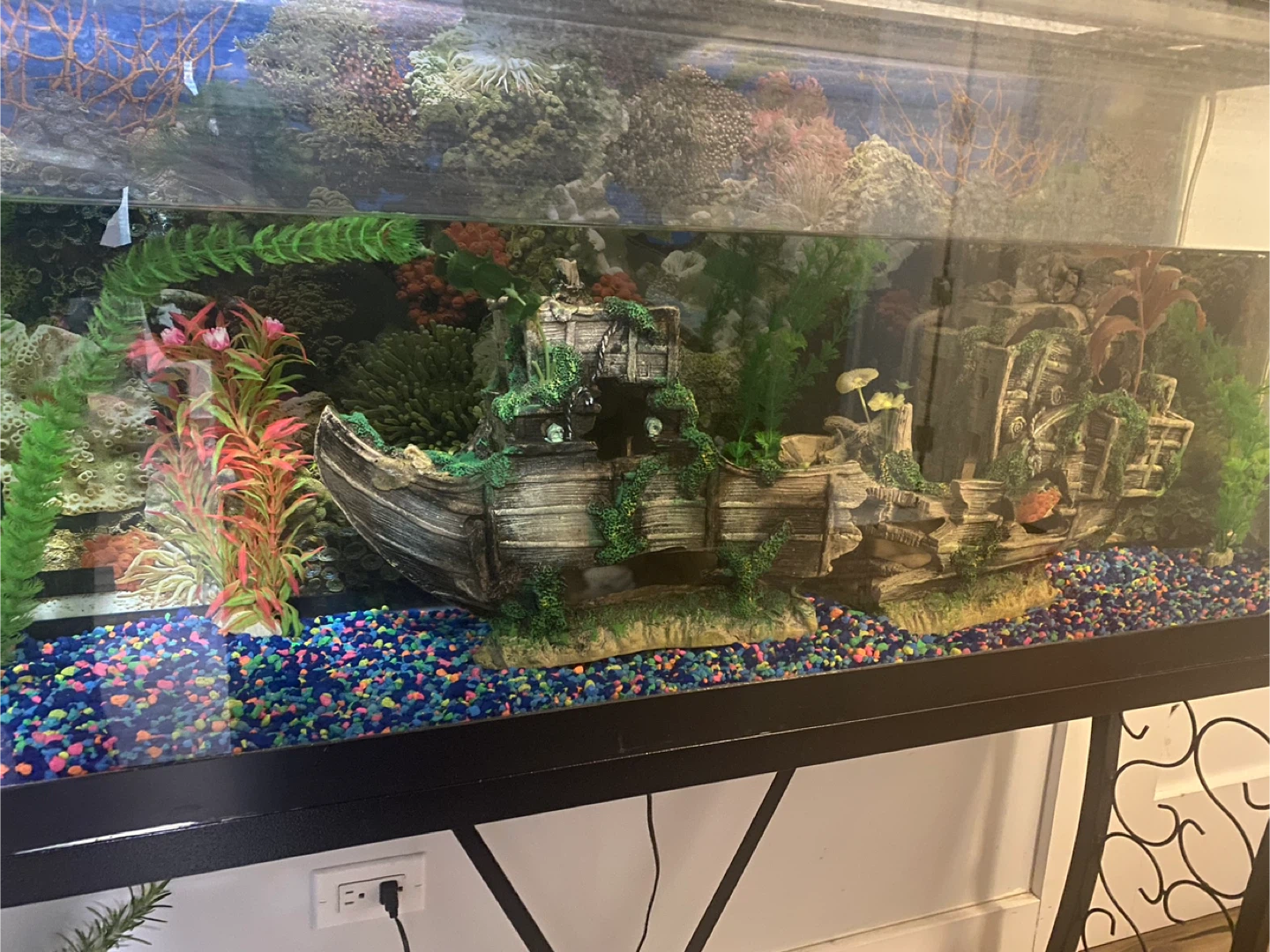 Used Fish Tank with Stand - photo 2