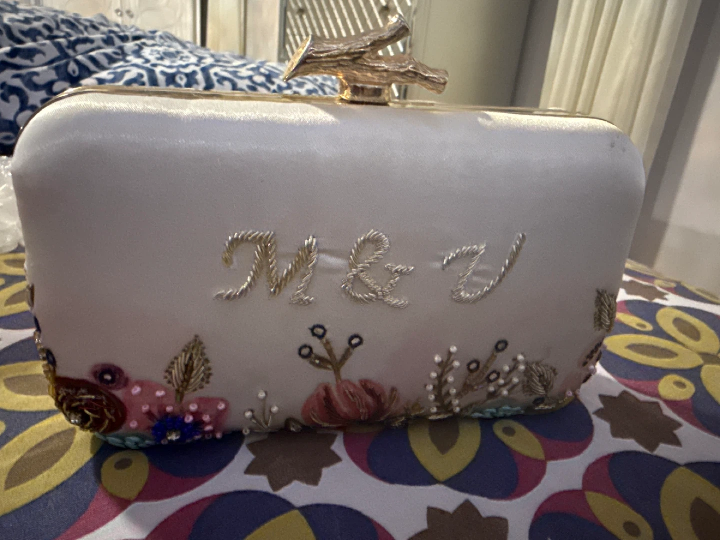Elegant Embroidered Clutch 🥕 - photo 2