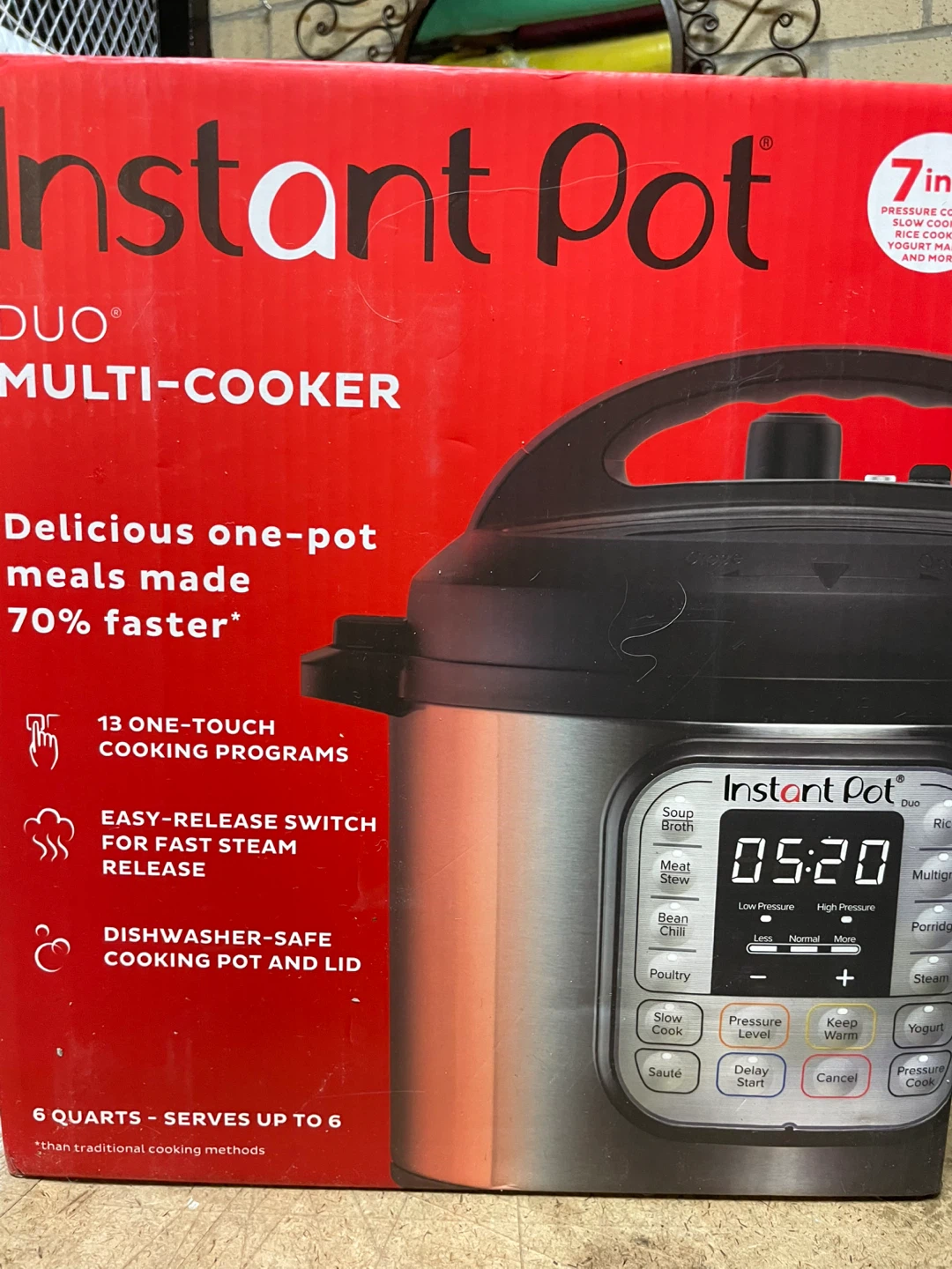 Instant Pot Duo 6 Quart Multi-Cooker - New in Box!