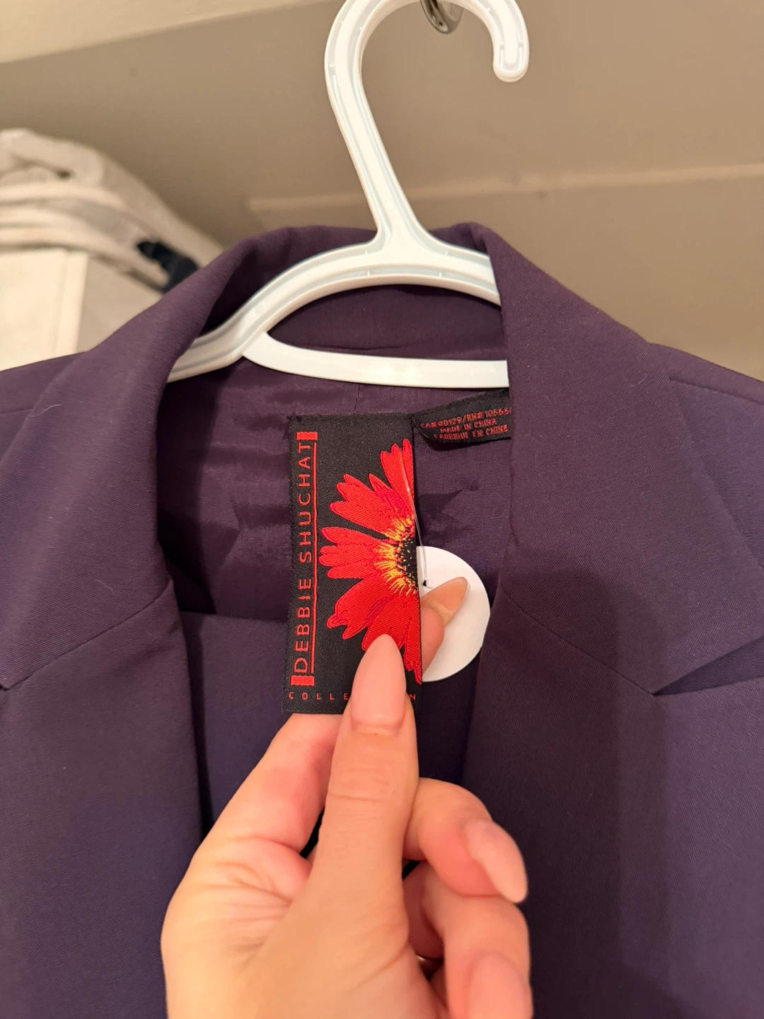 🥕Debbie Shuchat Purple Suit Set #thrifty - photo 3