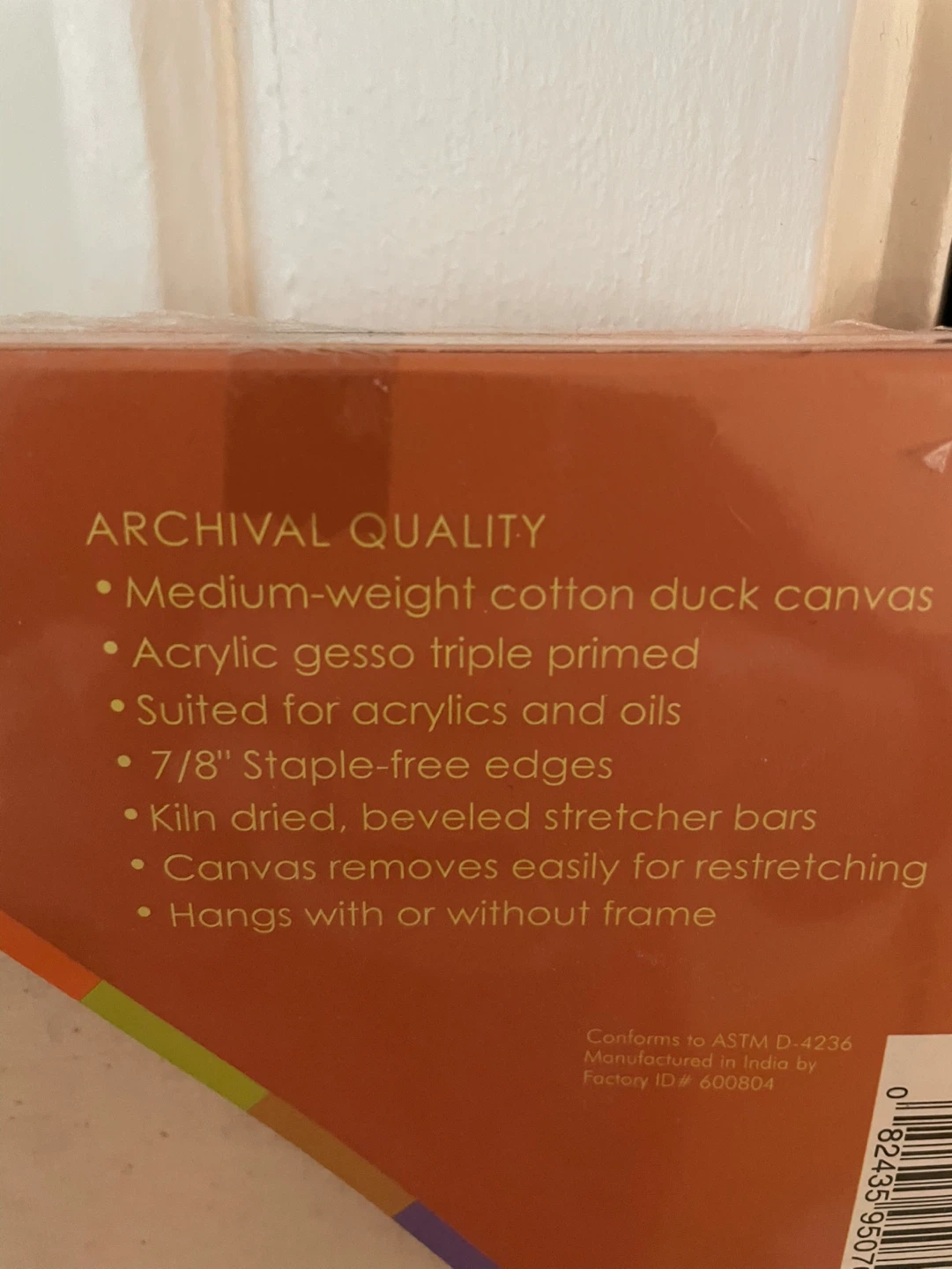 Artist Stretched Canvas 18x24 - New - photo 4