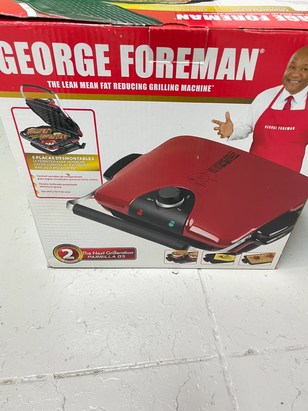 George Foreman Grill - Lean Mean Fat Reducing Grilling Machine