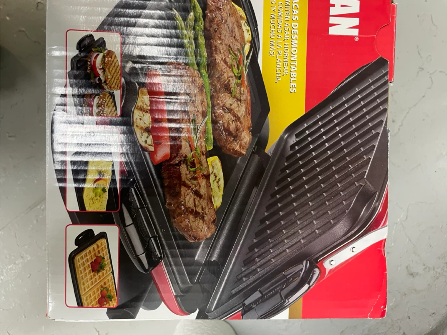 George Foreman Grill - Lean Mean Fat Reducing Grilling Machine - photo 2