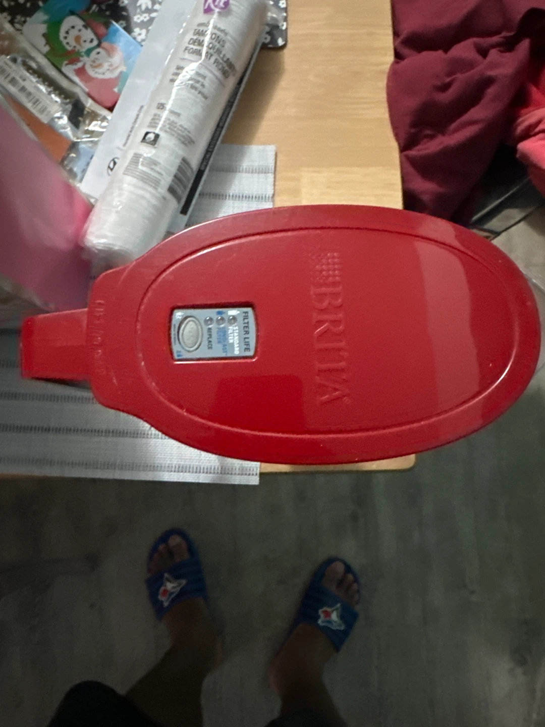 Brita Water Filter Pitcher - Red - photo 2
