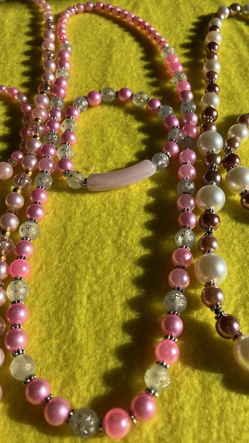 Beaded Necklace & Bracelet Set - photo 5