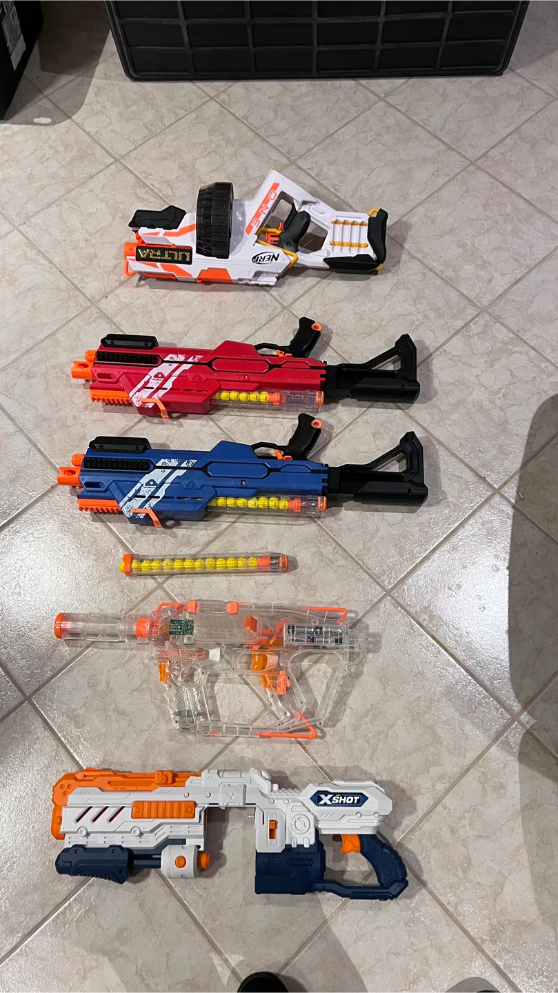 $10 each Nerf blasters - photo 3