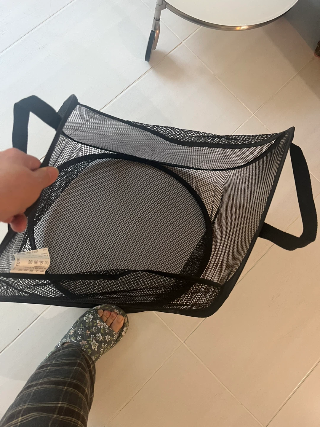 Ikea Jäll Laundry Basket with Stand