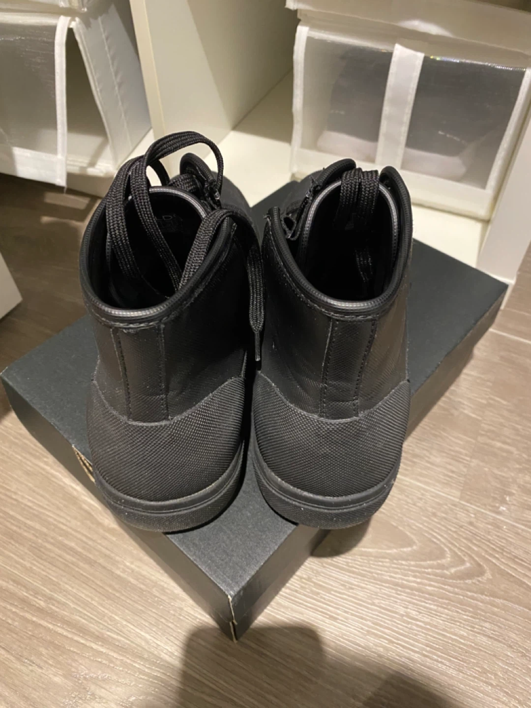 Aldo Waterproof Black High-Top Sneakers Boots - photo 3
