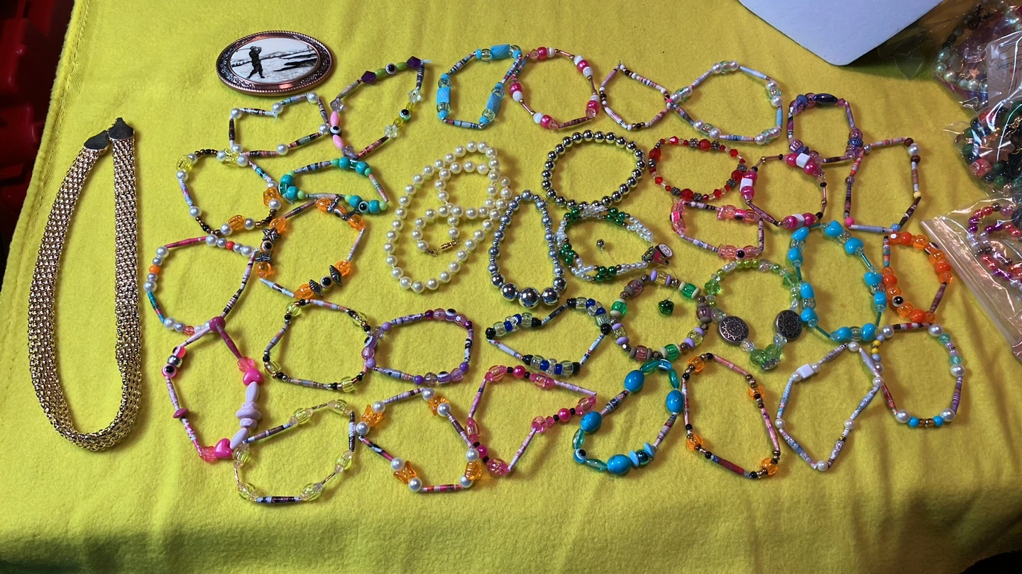 Handmade Beaded Bracelets - Assorted Styles