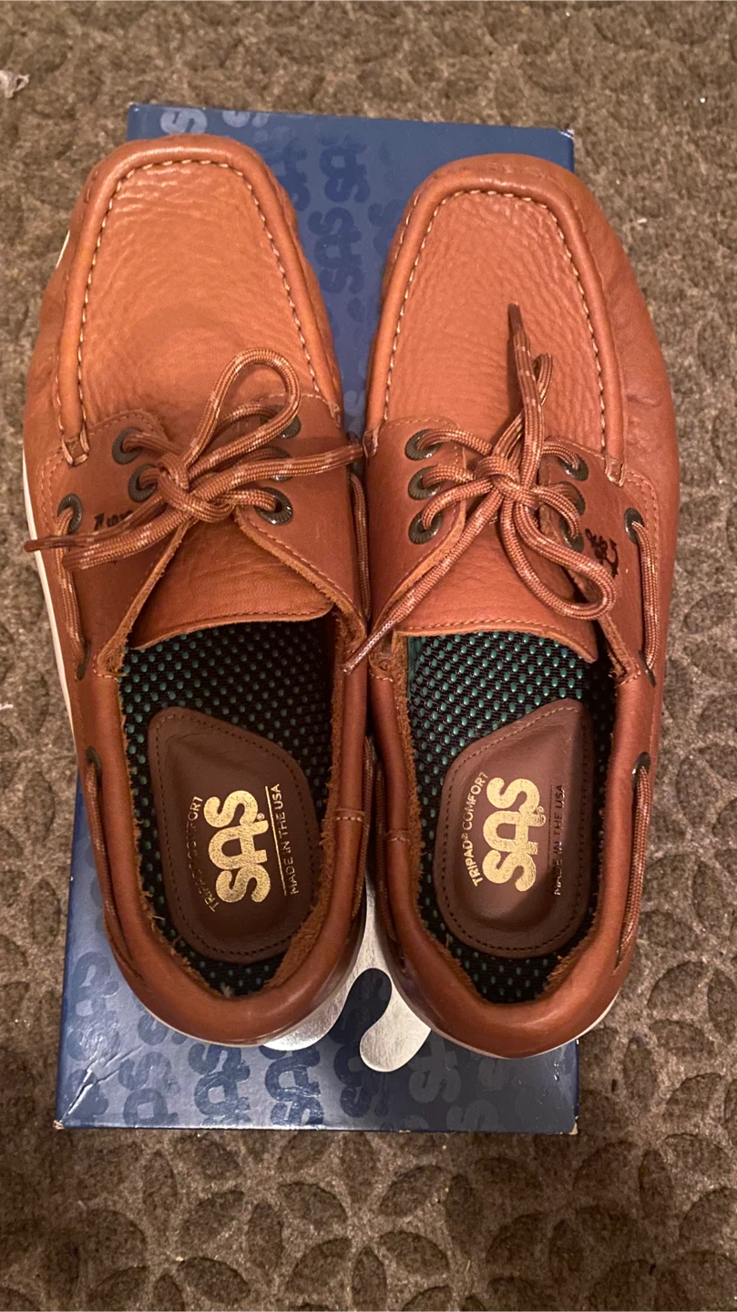 SAS Deck Sider Boat Shoes - Size 8 - photo 3
