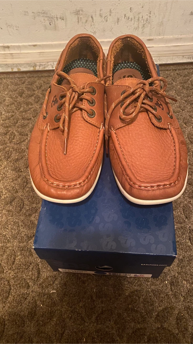 SAS Deck Sider Boat Shoes - Size 8 - photo 2