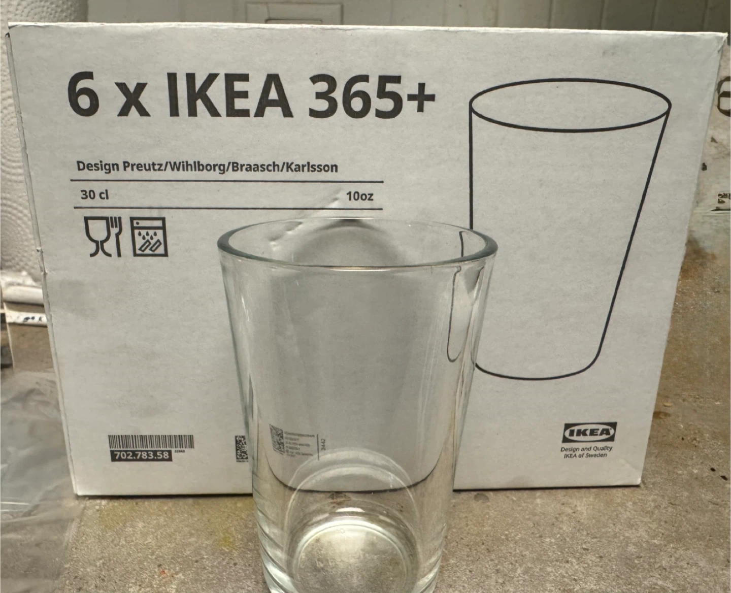 IKEA 365+ Glass - Set of 6