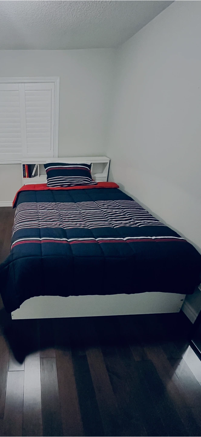 Double/Full Storage Bed + Mattress | Great Condition