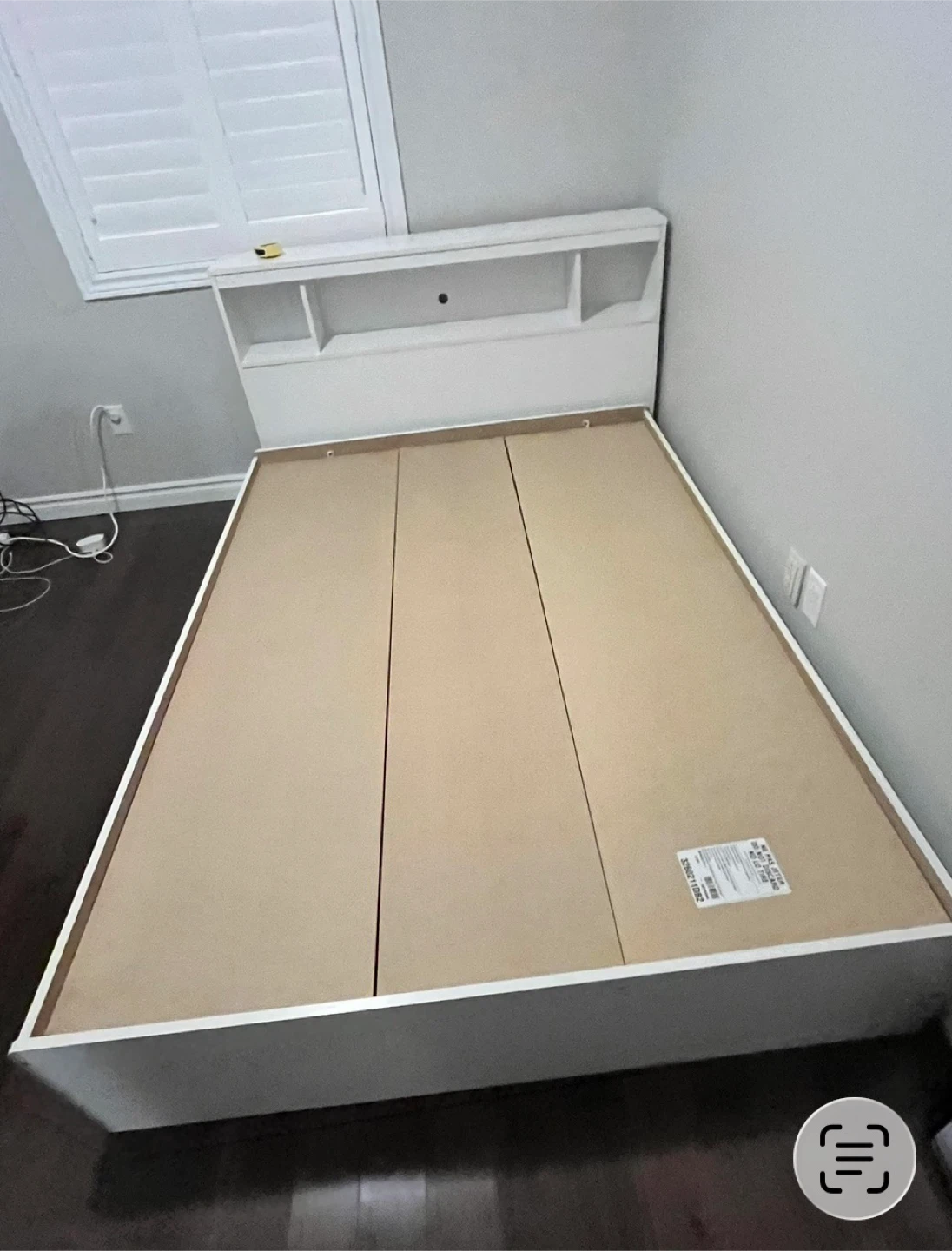 Double/Full Storage Bed + Mattress | Great Condition - photo 3