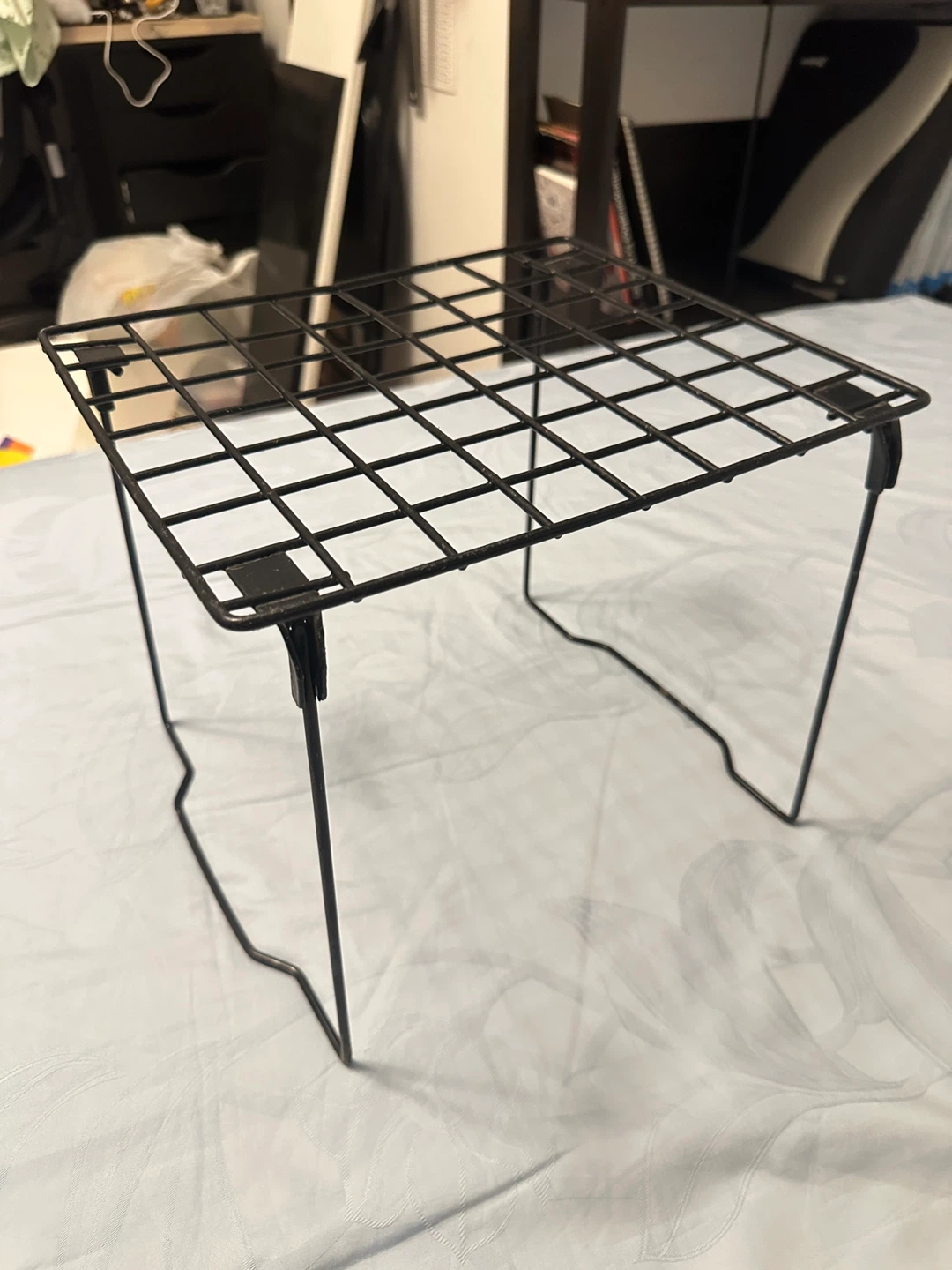 Black Metal Folding Shelf - photo 2