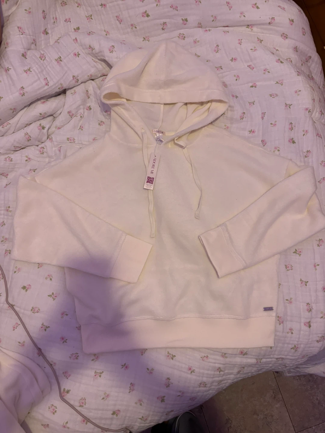 Adore Me Cream Loungewear Set