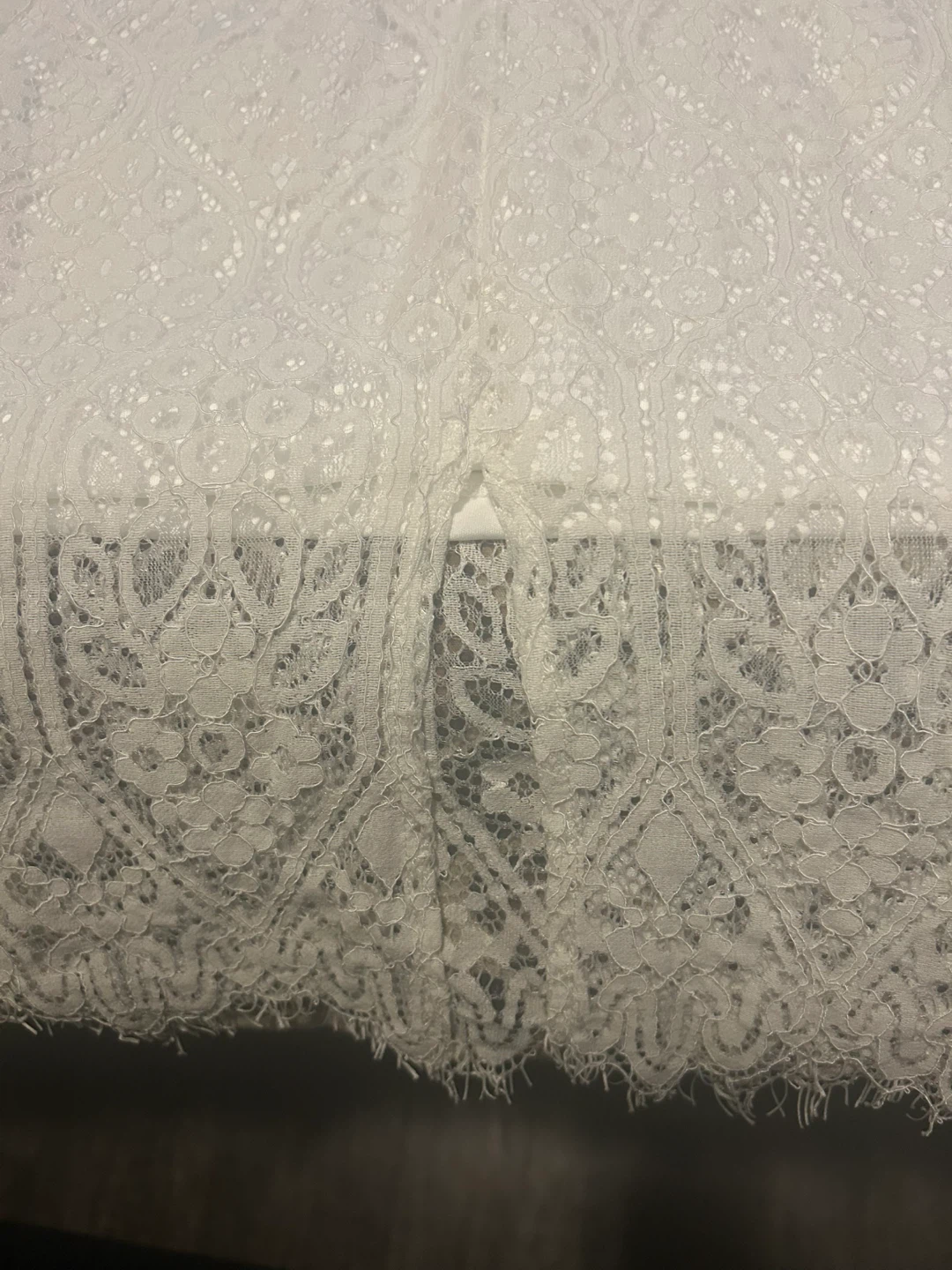 Lulus White Lace Dress - Size M - photo 3