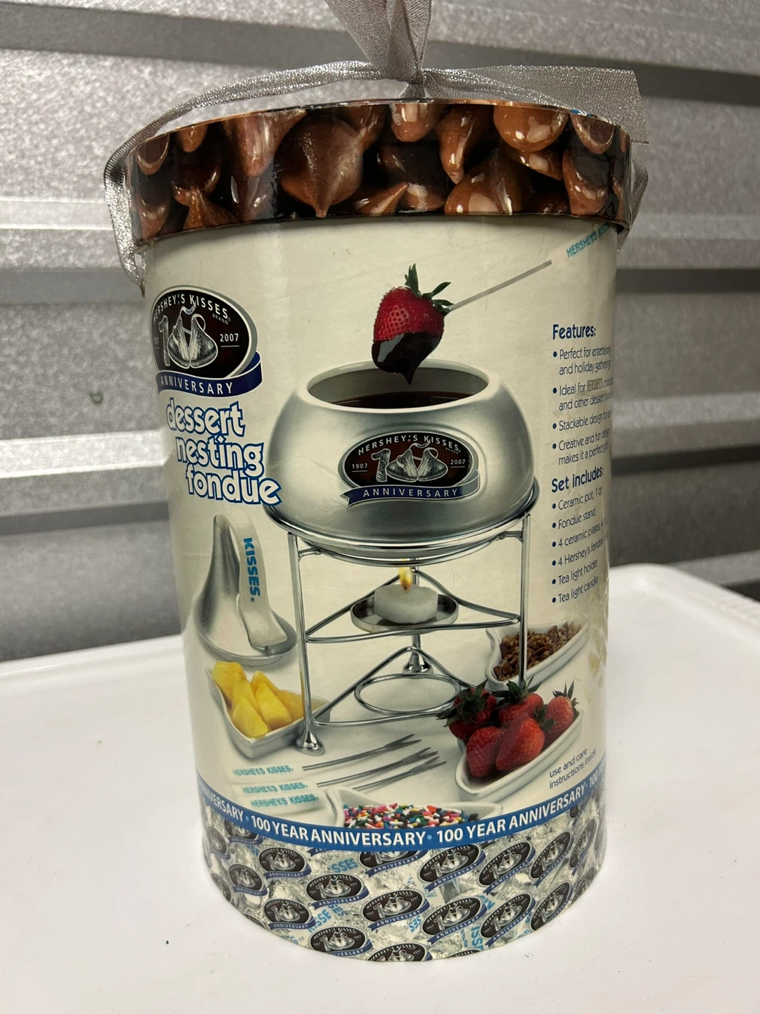 Hershey's Kisses Dessert Nesting Fondue Set