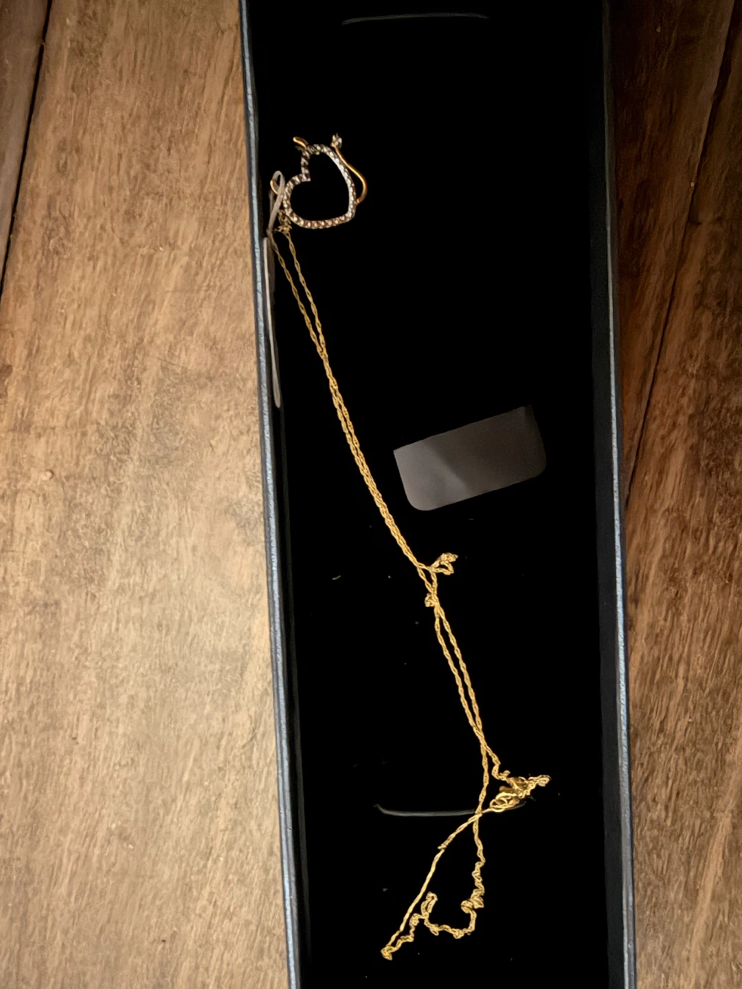 Heart Pendant 10k Gold and chain 10k gold