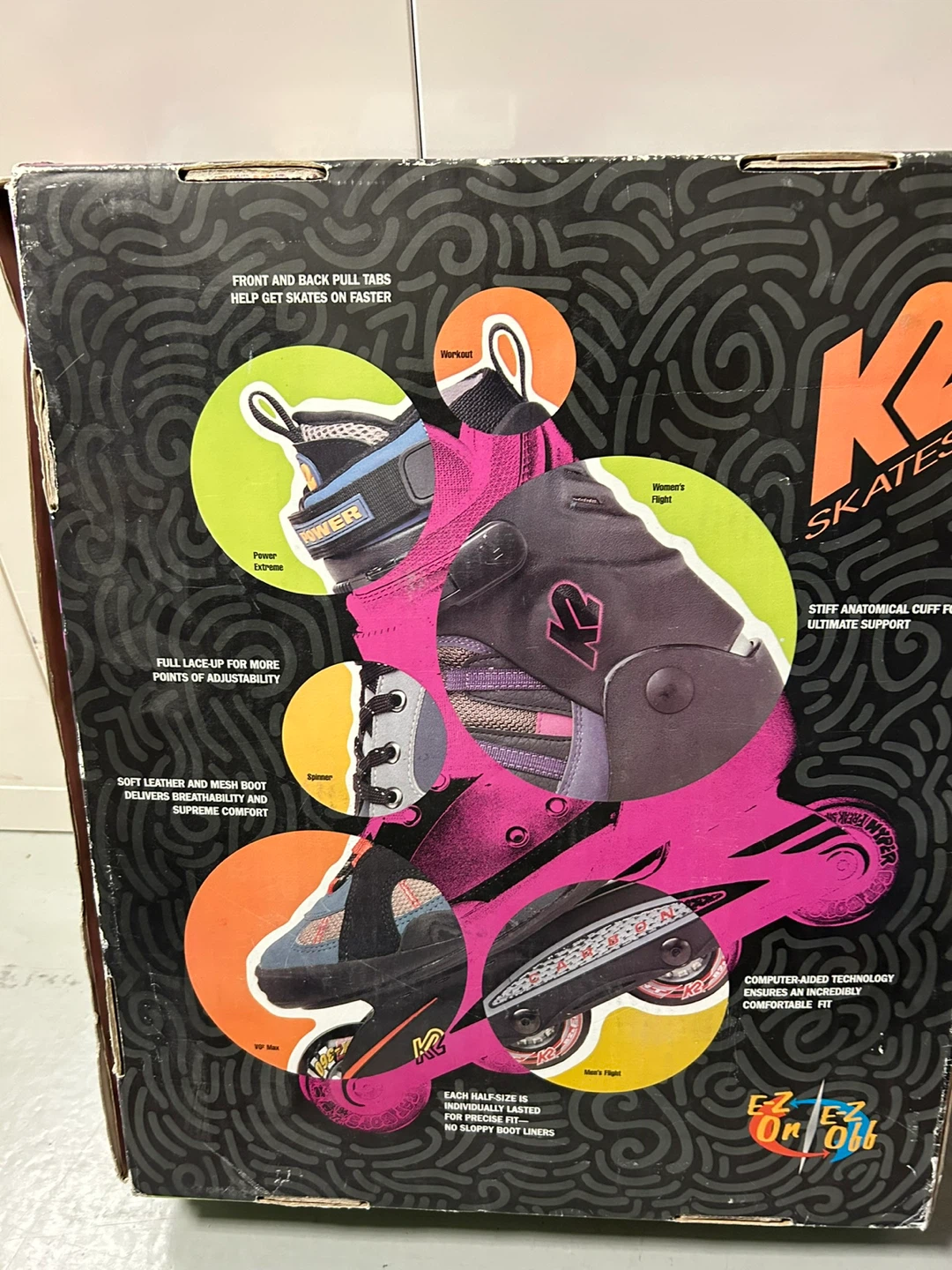 K2 Skates - Soft Leather & Mesh Boot