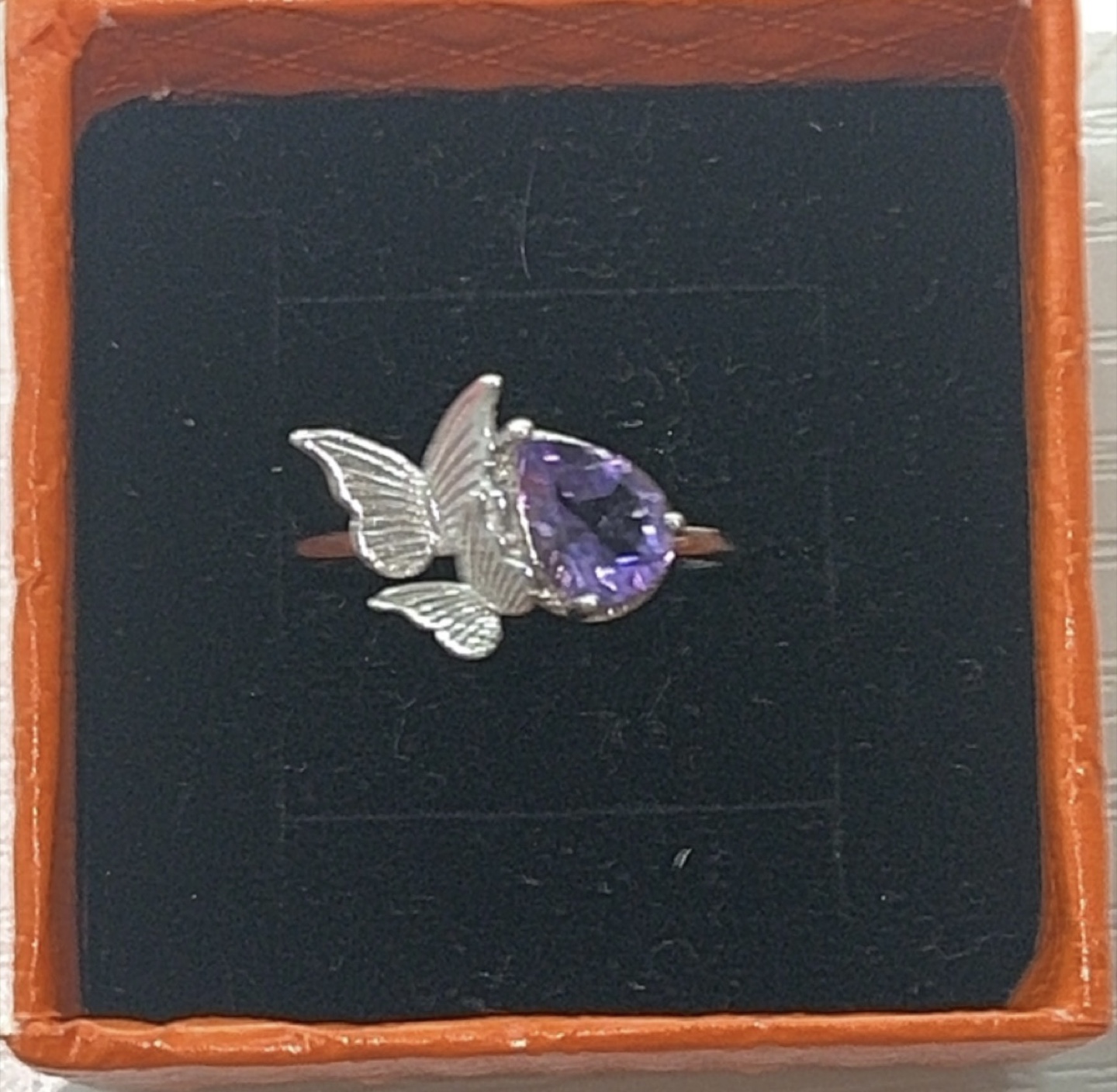 Butterfly amethyst