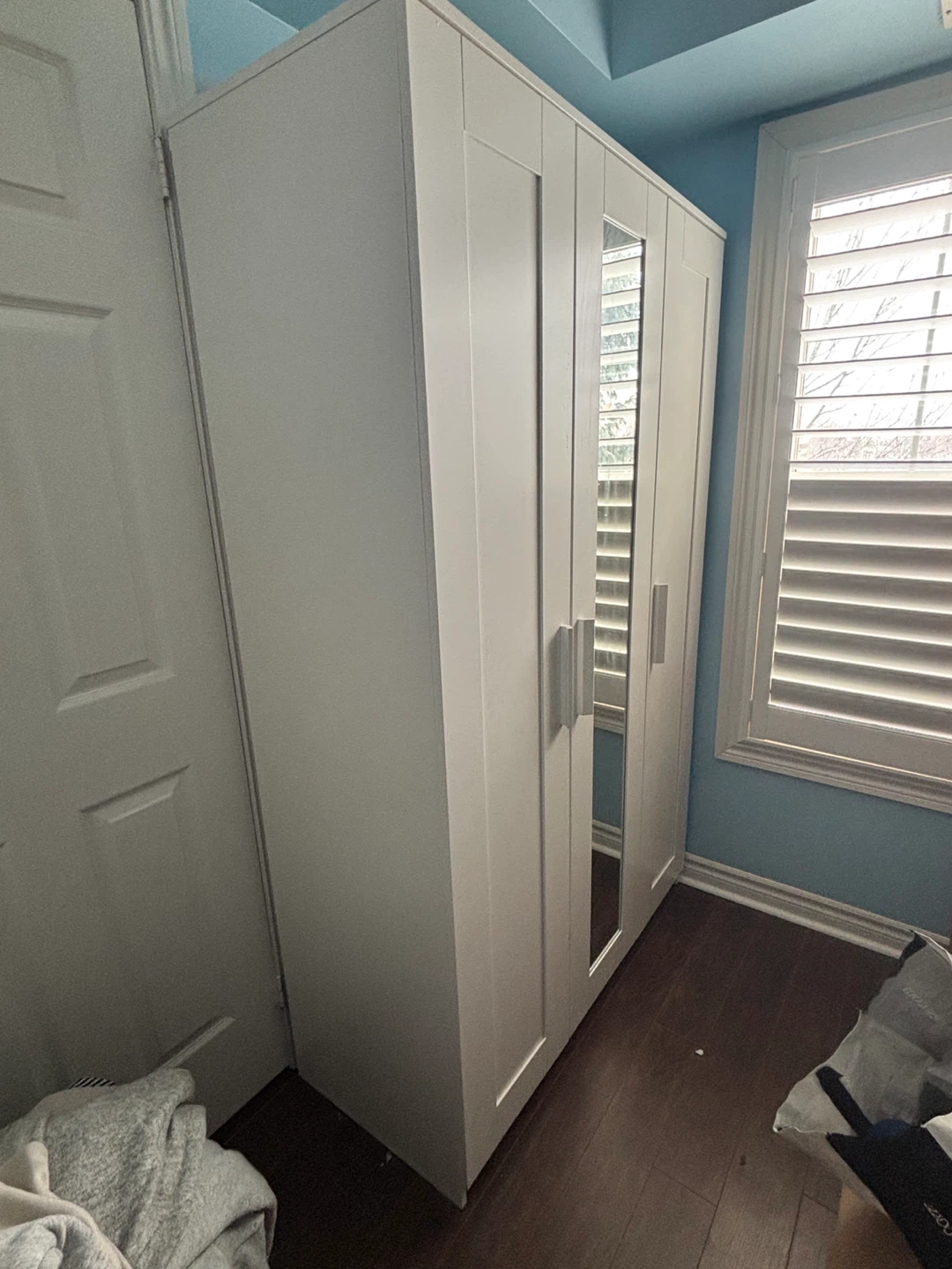 IKEA Brimnes Wardrobe - White