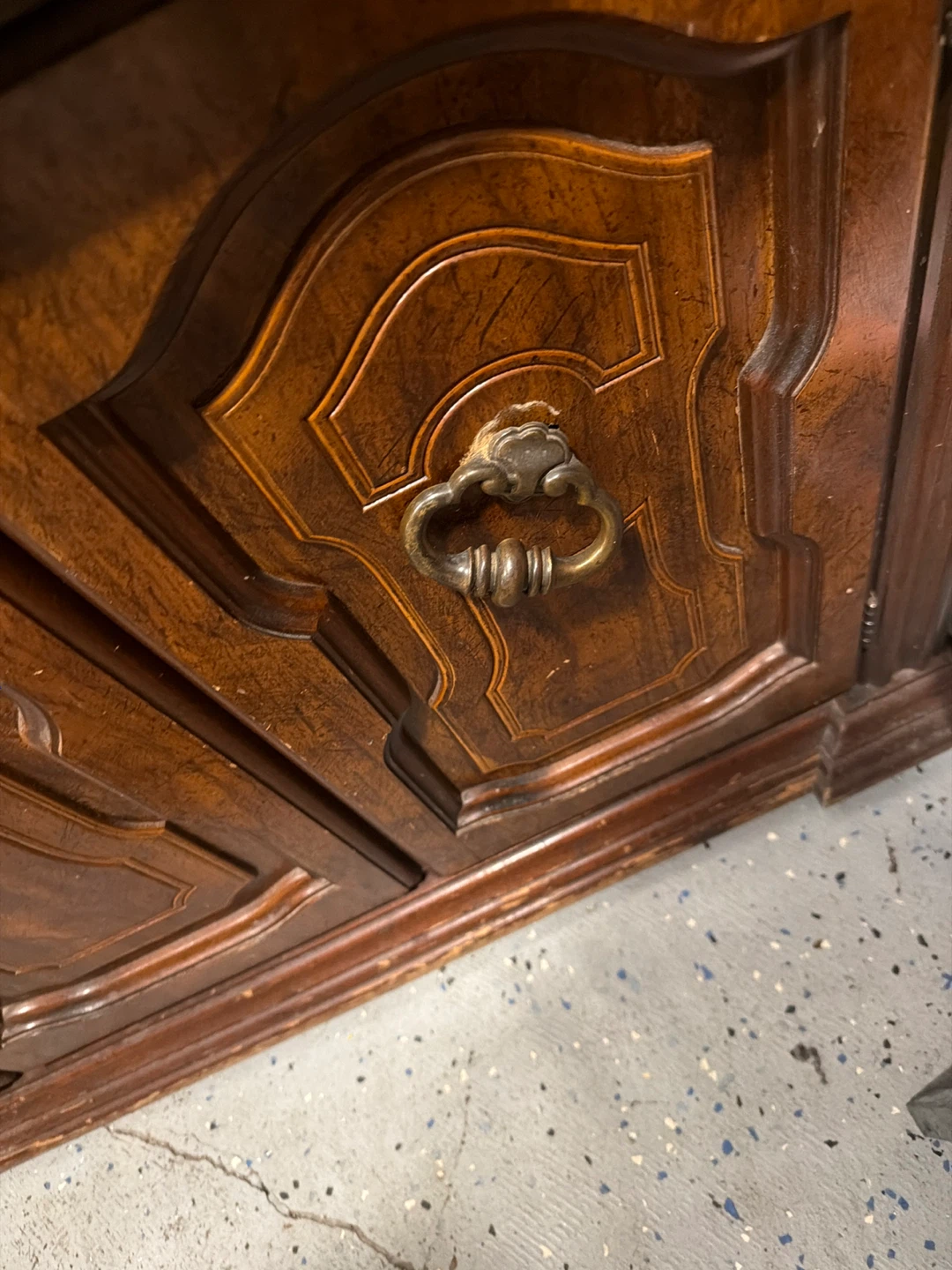 Vintage Wooden China Cabinet - photo 4