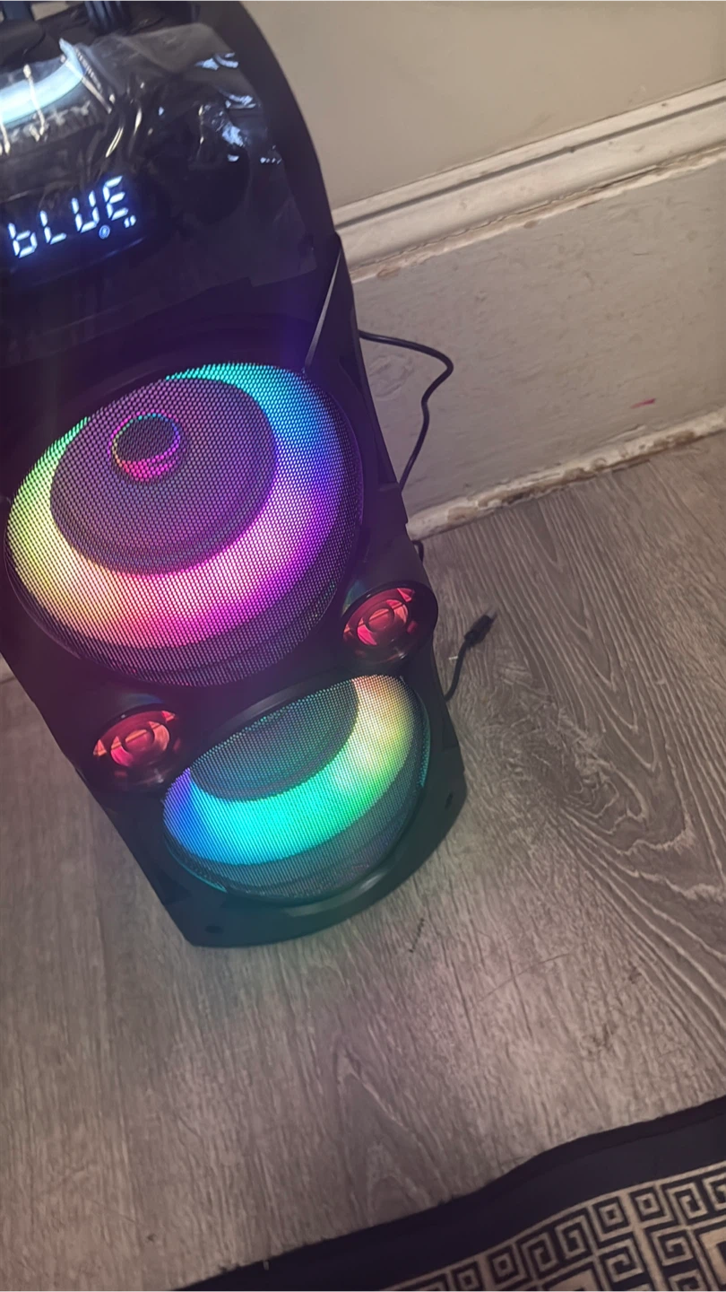 Tion Portable Bluetooth Speaker with LED Lights - photo 2
