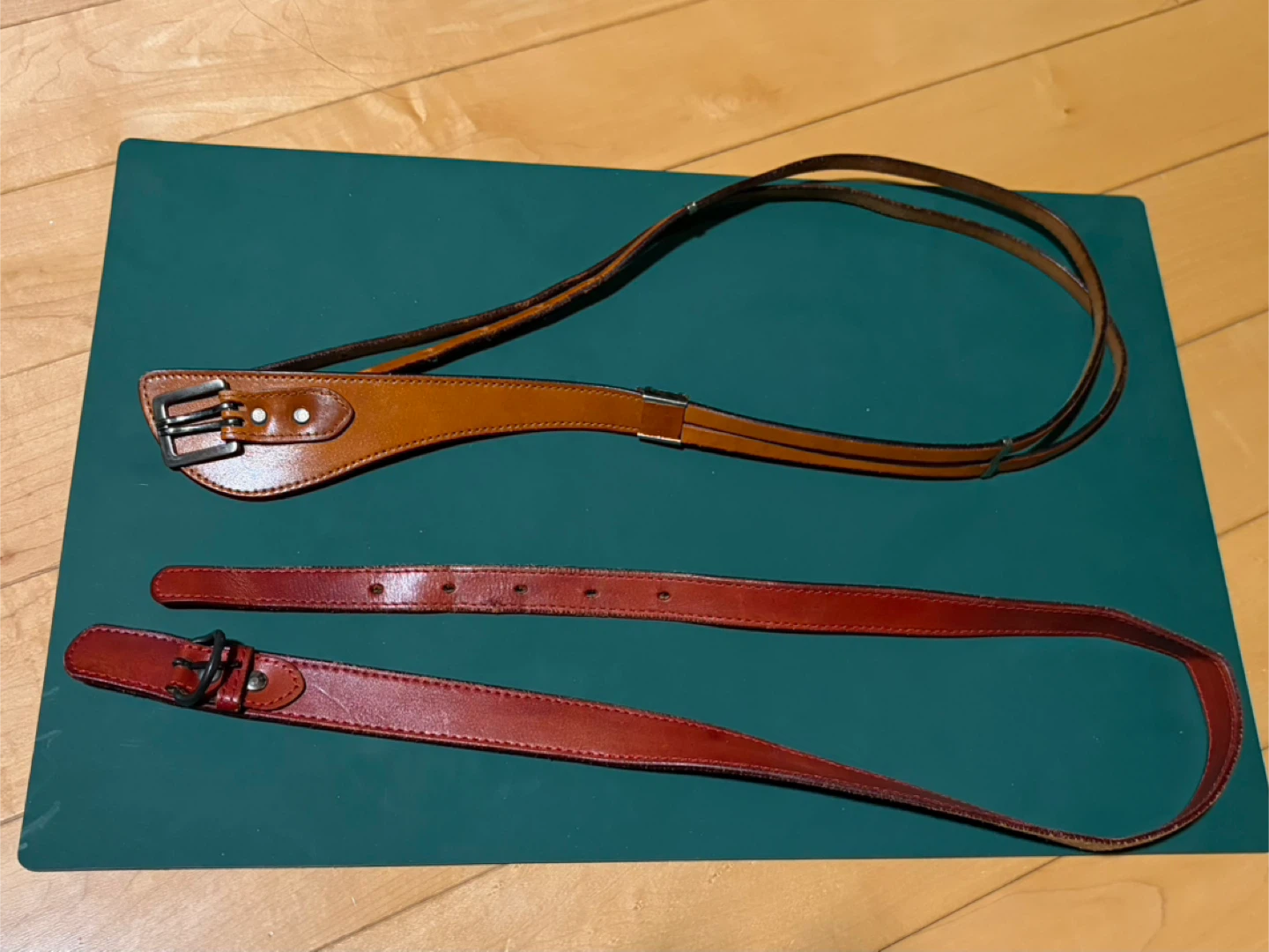 Leather Belt - Brown, Burgundy ($5 each)