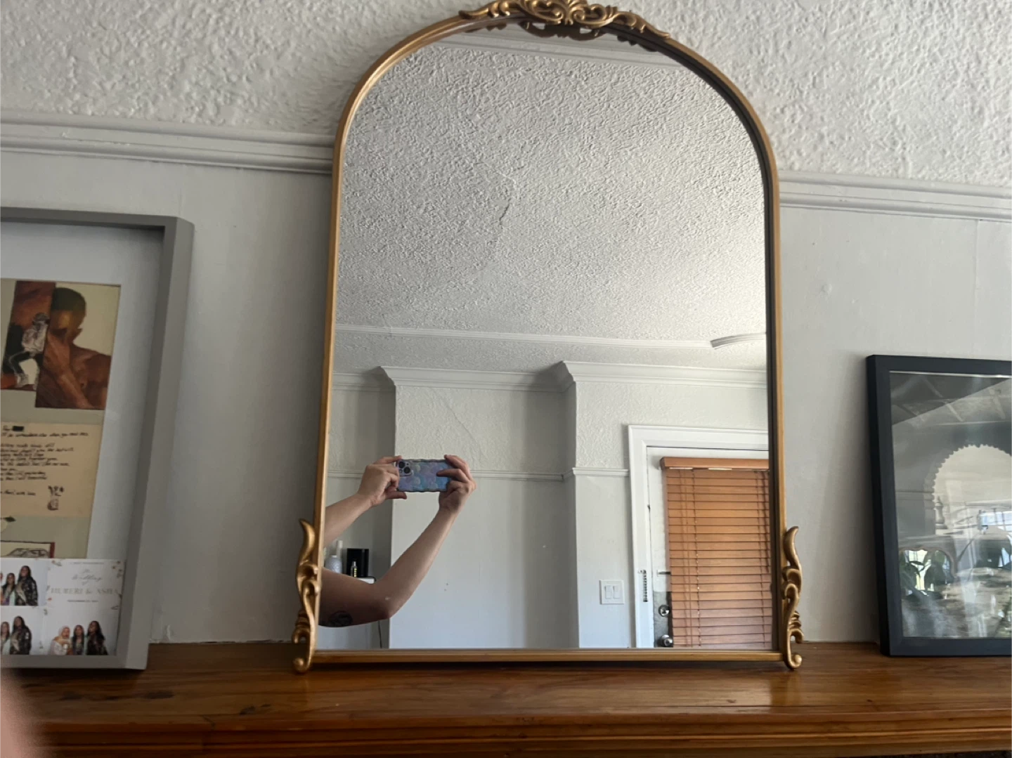 Vintage Mirror - Antique looking frame - photo 4