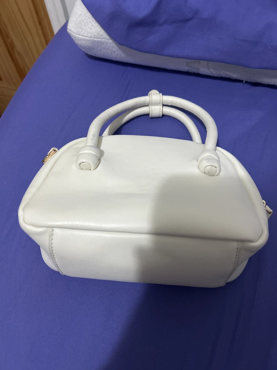 Anthropologie White Mini Satchel Bag - photo 2