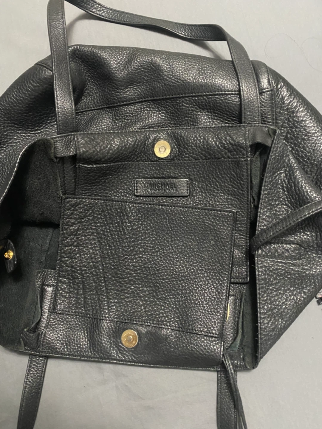 Michael Kors Black Leather Tote Bag - photo 2